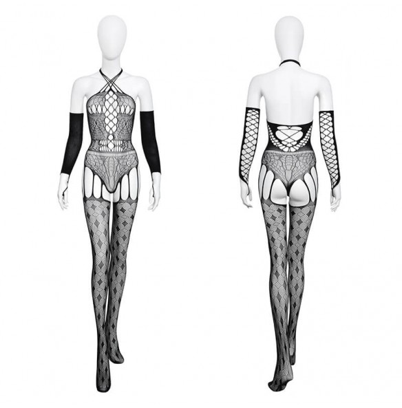 FEE ET MOI - Sheer Temptation Bodystocking (Black) FEE ET MOI - Sheer Temptation Bodystocking (Black)
